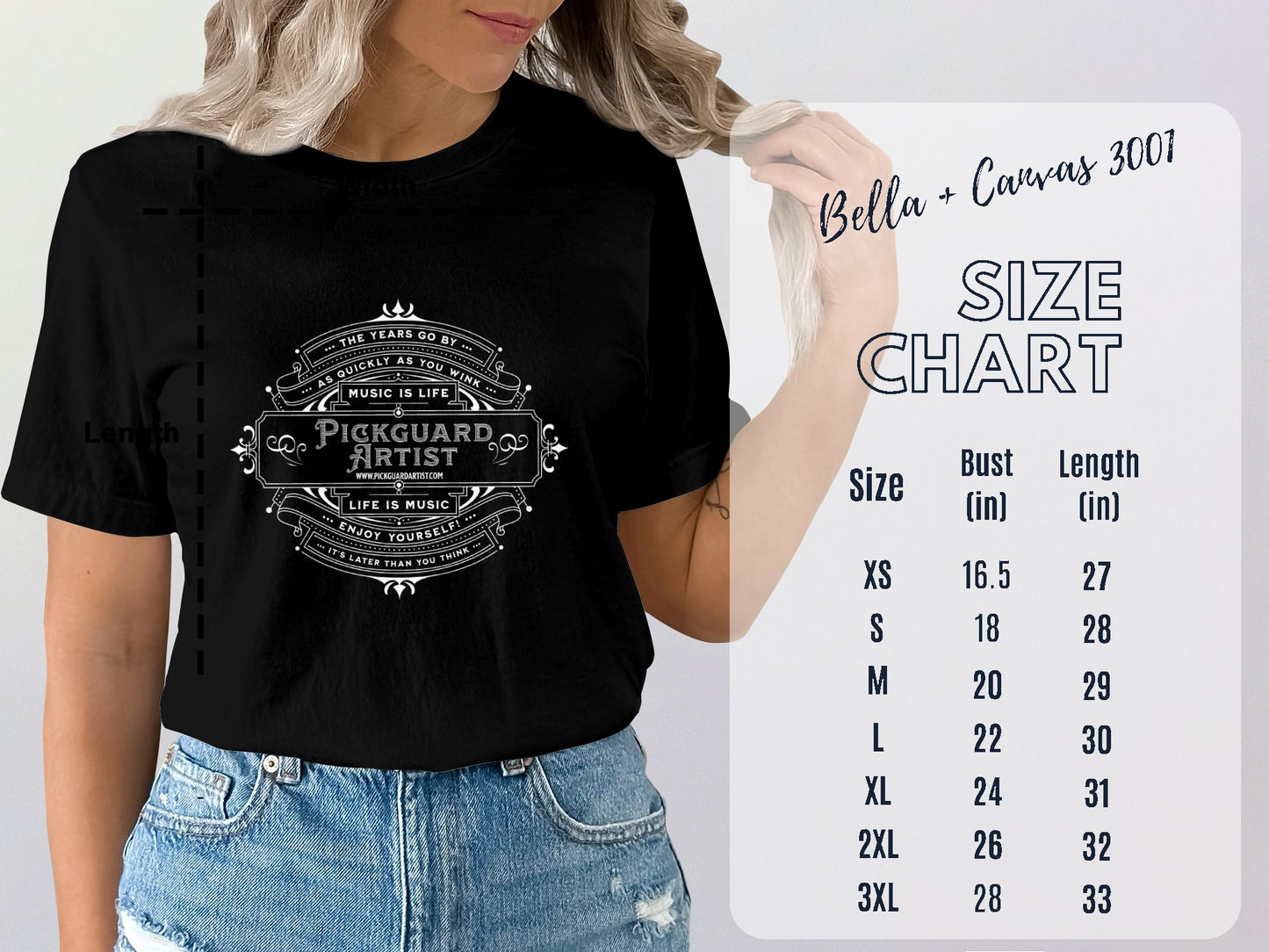 Vintage Music Lover T-Shirt, Pickguard Artist Graphic Tee, Unique Musician Gift Idea