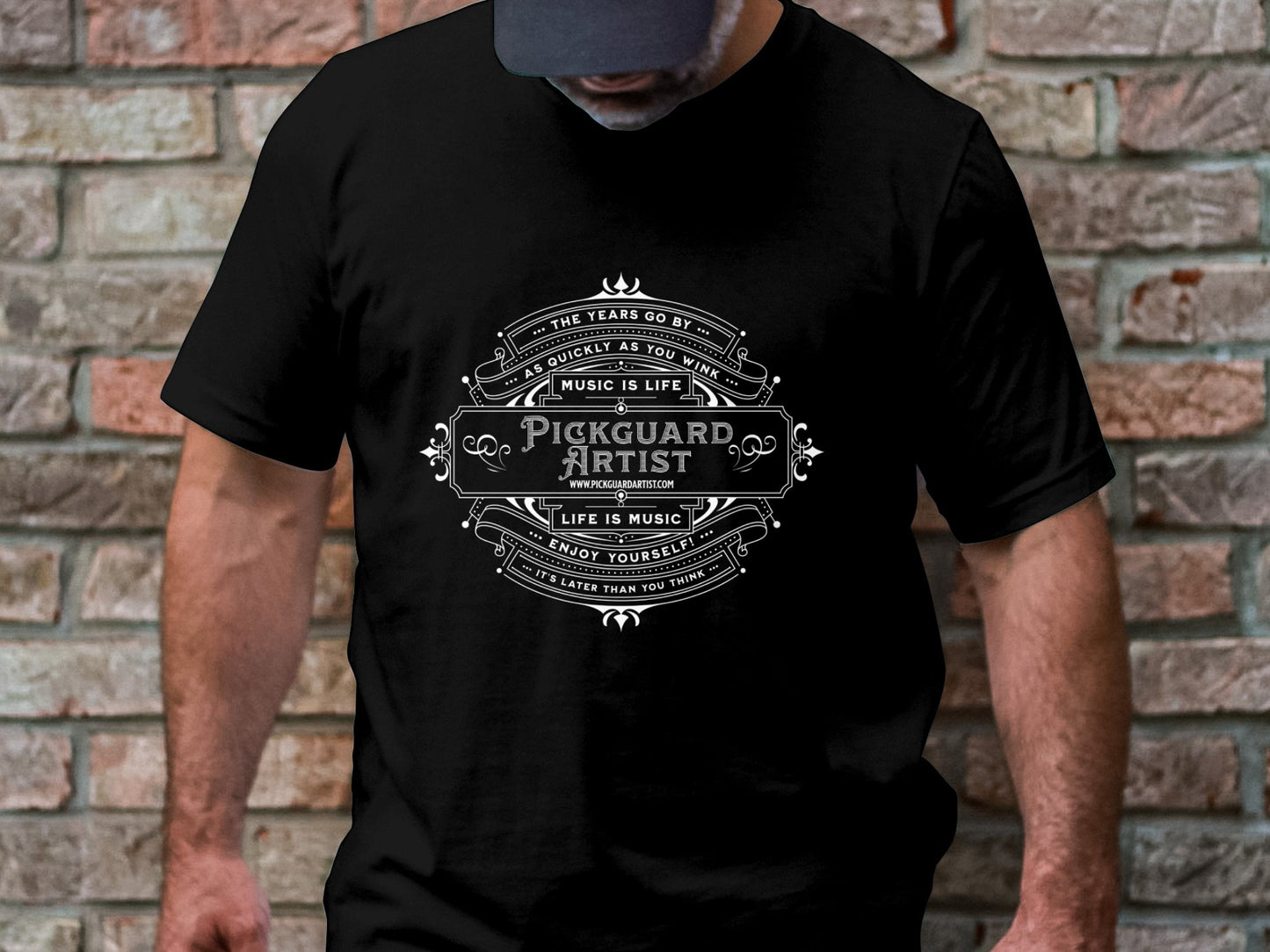 Vintage Music Lover T-Shirt, Pickguard Artist Graphic Tee, Unique Musician Gift Idea