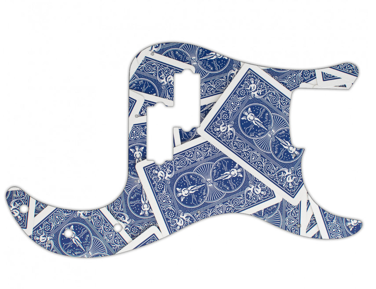 Card Shark Fender P Bass Custom Pickguard **PRINTING ONLY**