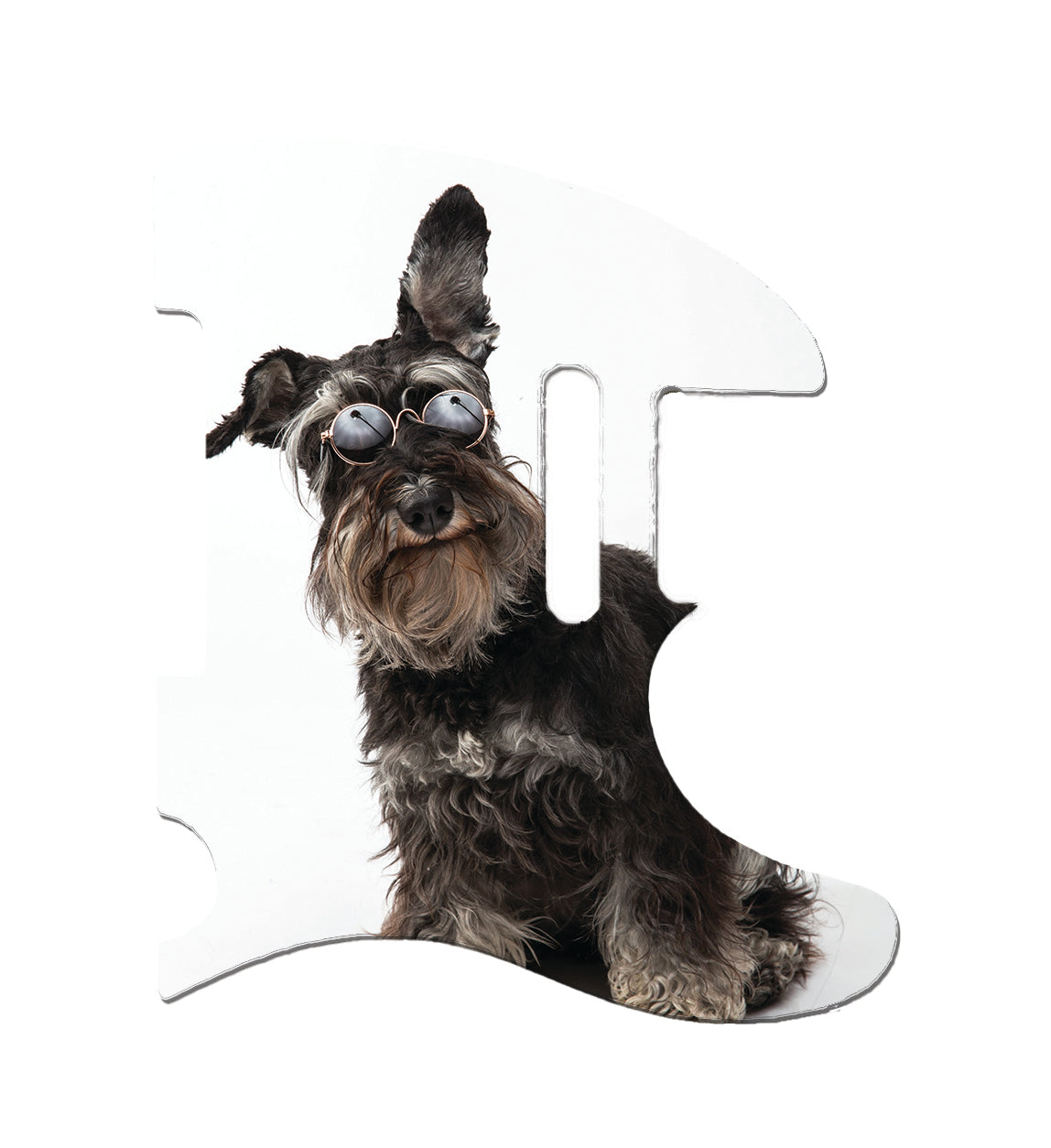 Flouffy the Pup Telecaster Style Pickguard **PRINTING ONLY**