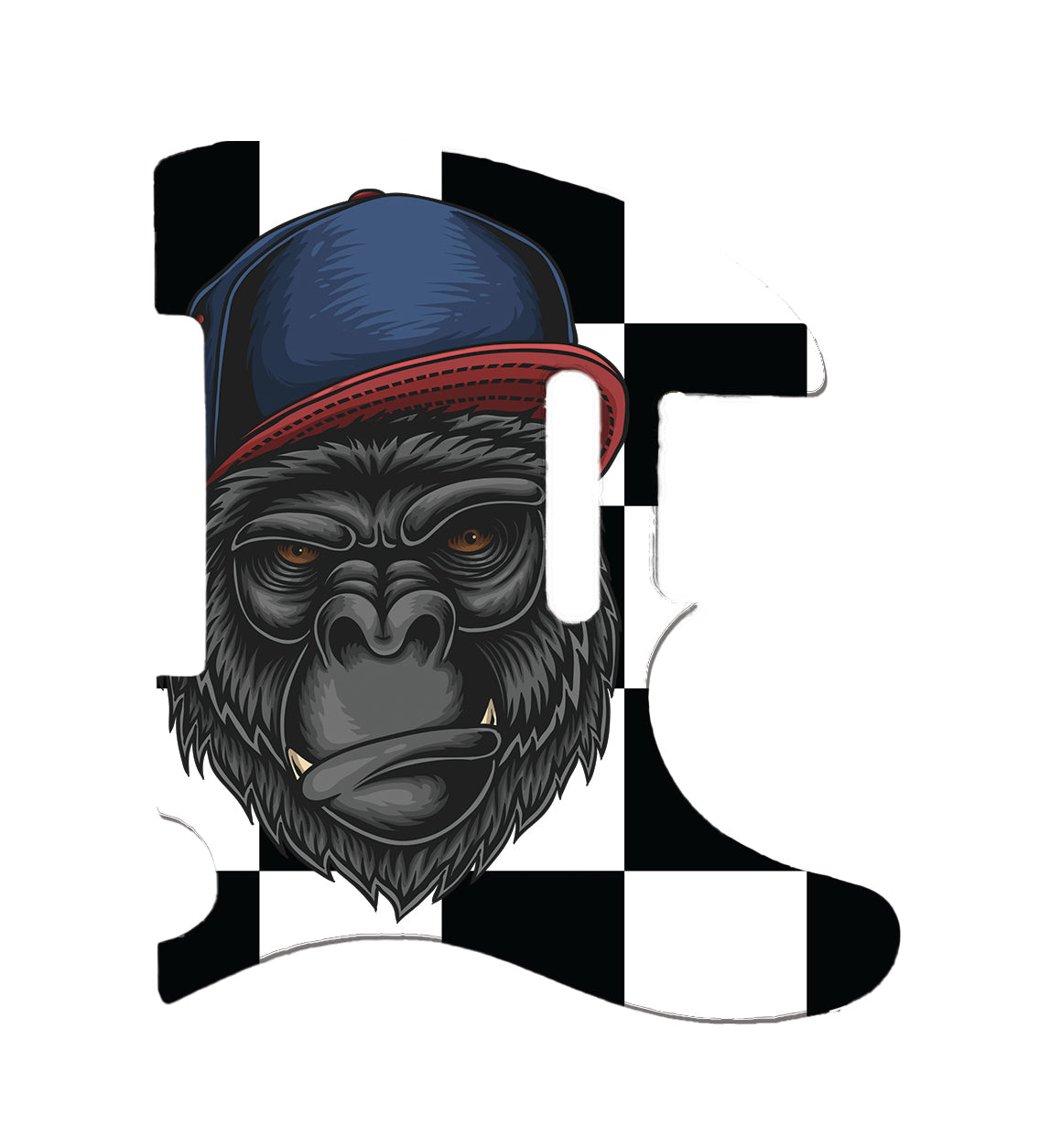 Gorilla Gang Fender Telecaster Style Pickguard **PRINTING ONLY**