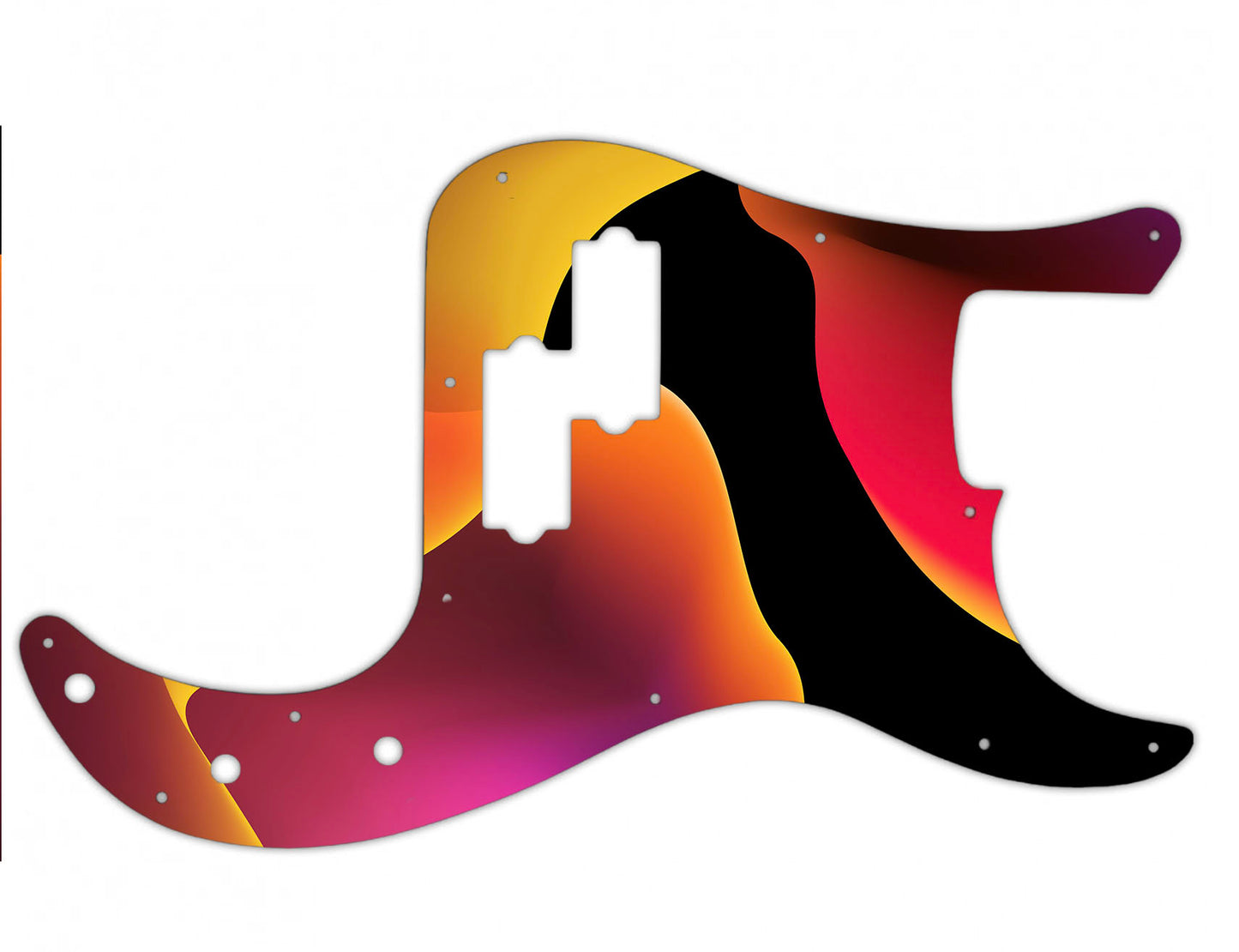 Tropical Colors Fender P Bass Custom Pickguard **PRINTING ONLY**