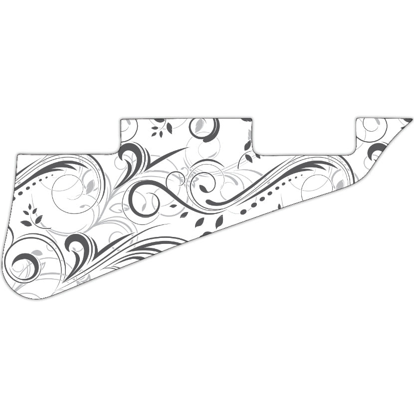 Gray Swirl Les Paul Standard Guitar Pickguard **PRINTING ONLY**