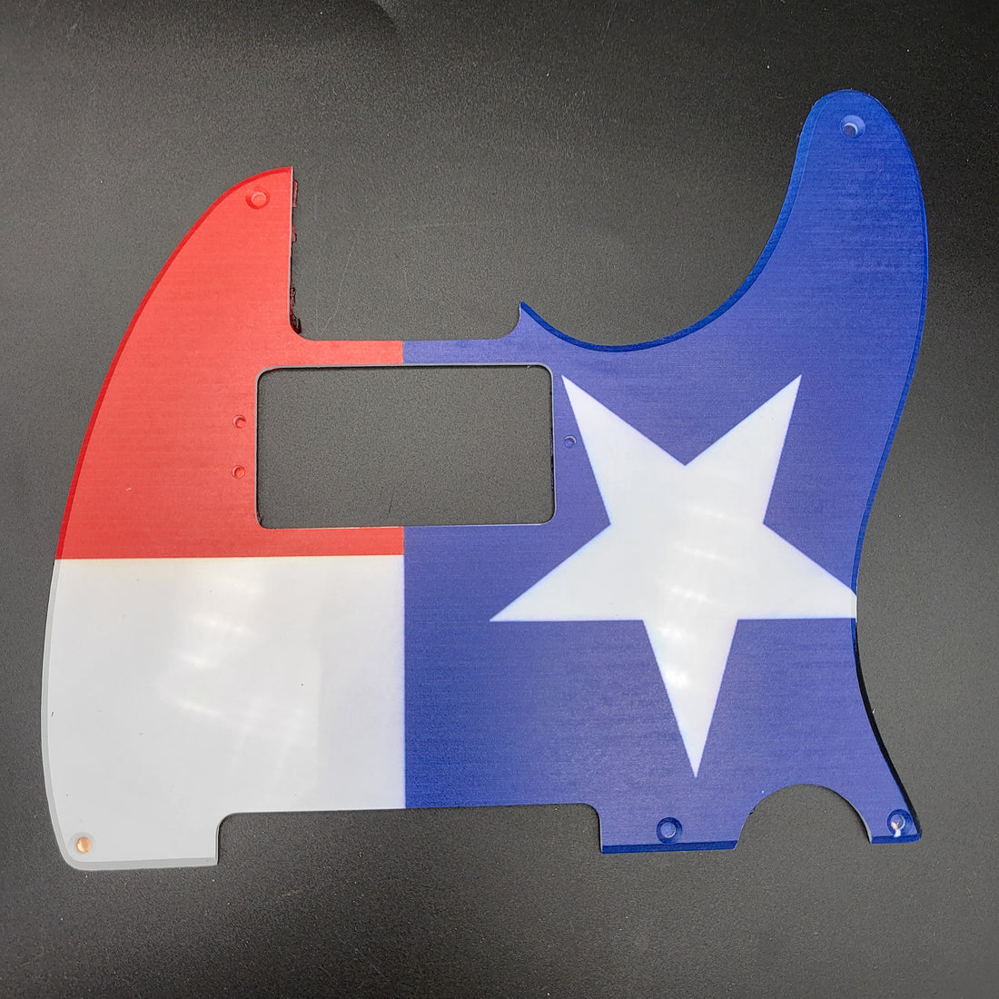 A Big Texas Telecaster Pickguard for a New Texan
