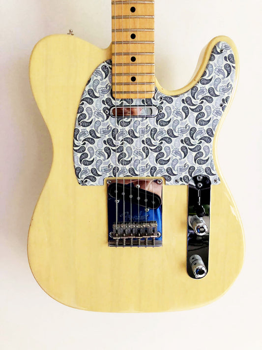 Paisley Guitar Pickguard for a Fender Telecaster
