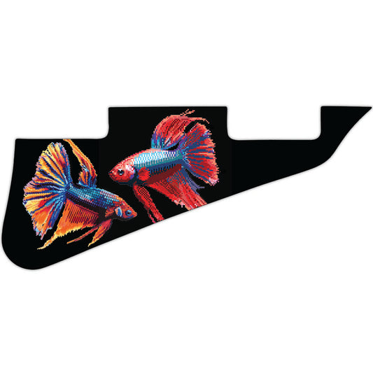 Fighting Pixels Les Paul Standard Guitar Pickguard **PRINTING ONLY**