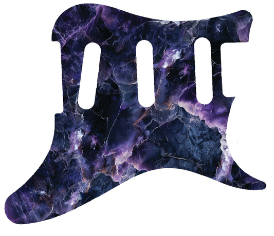 Purple Marble Pickguard for PRS Silver Sky **PRINTING ONLY**