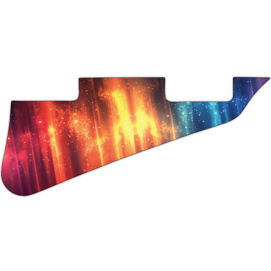 Neon Rainbow Les Paul Standard Guitar Pickguard **PRINTING ONLY**