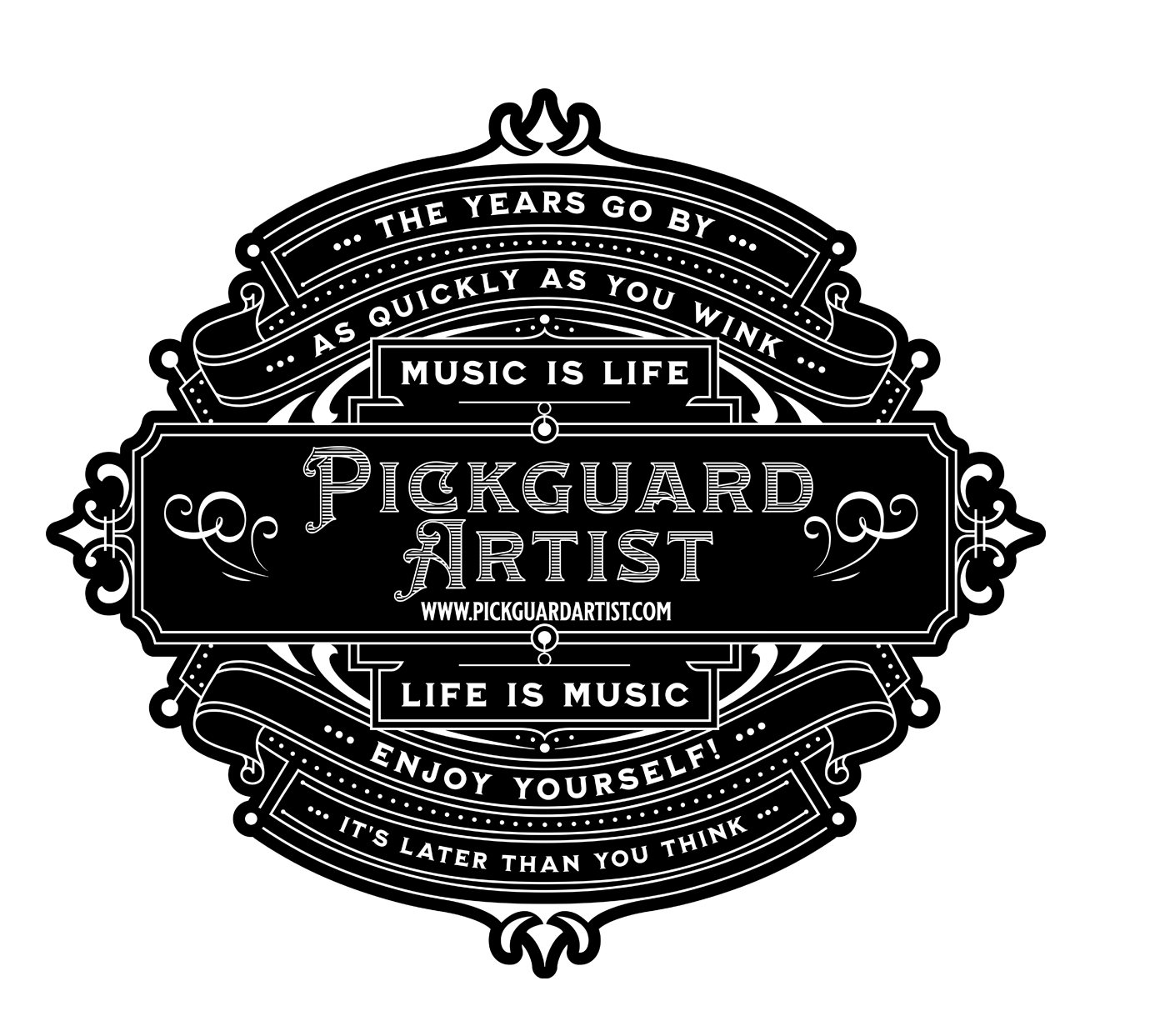 Pickguard Artist℠ Exclusive Sticker