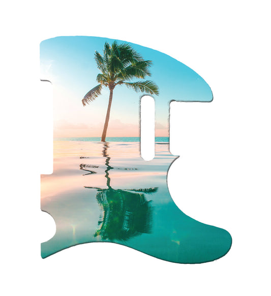 California Dreamin' Telecaster Style Pickguard **PRINTING ONLY**