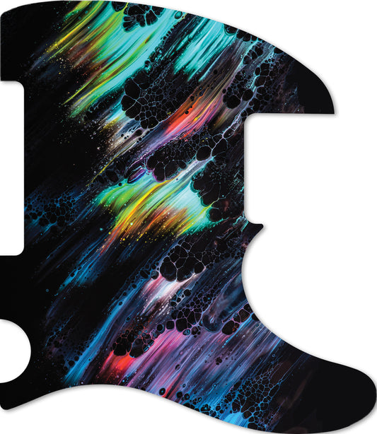 Club Neon Telecaster Style Pickguard **PRINTING ONLY**