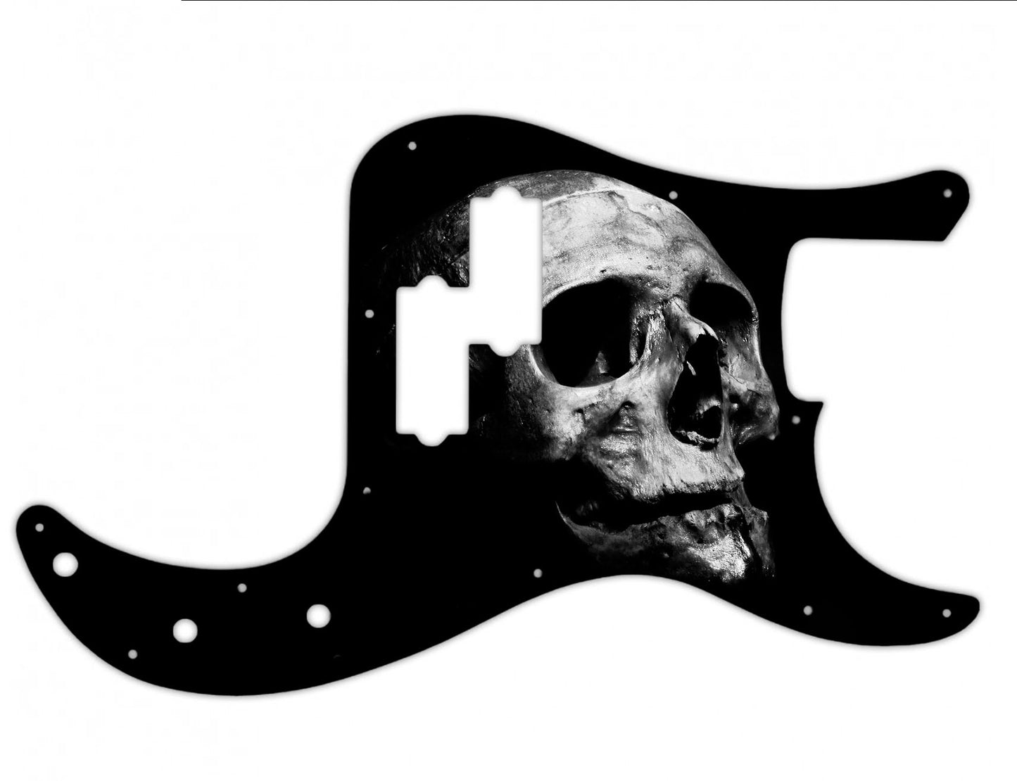 Death Skull Fender P Bass Custom Pickguard **PRINTING ONLY**