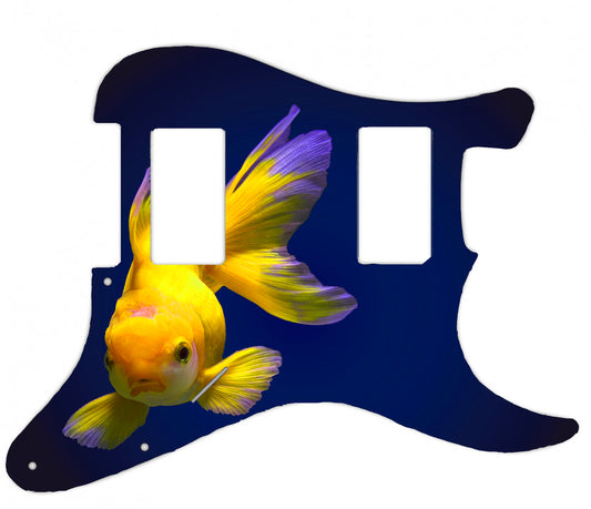 Wild Koi Fish Pickguard for Fender Stratocaster **PRINTING ONLY**