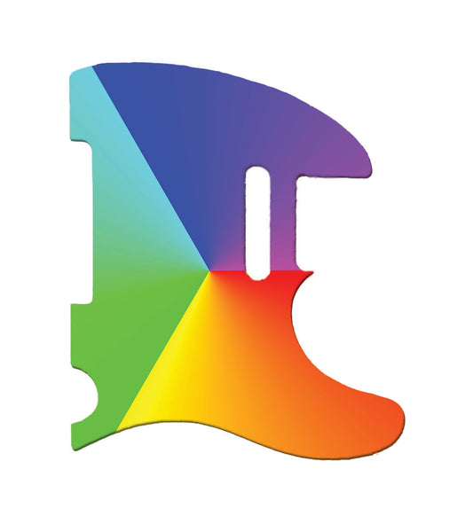 Gradient Tele Fender 50's Hot Rod Telecaster Style Pickguard **PRINTING ONLY**