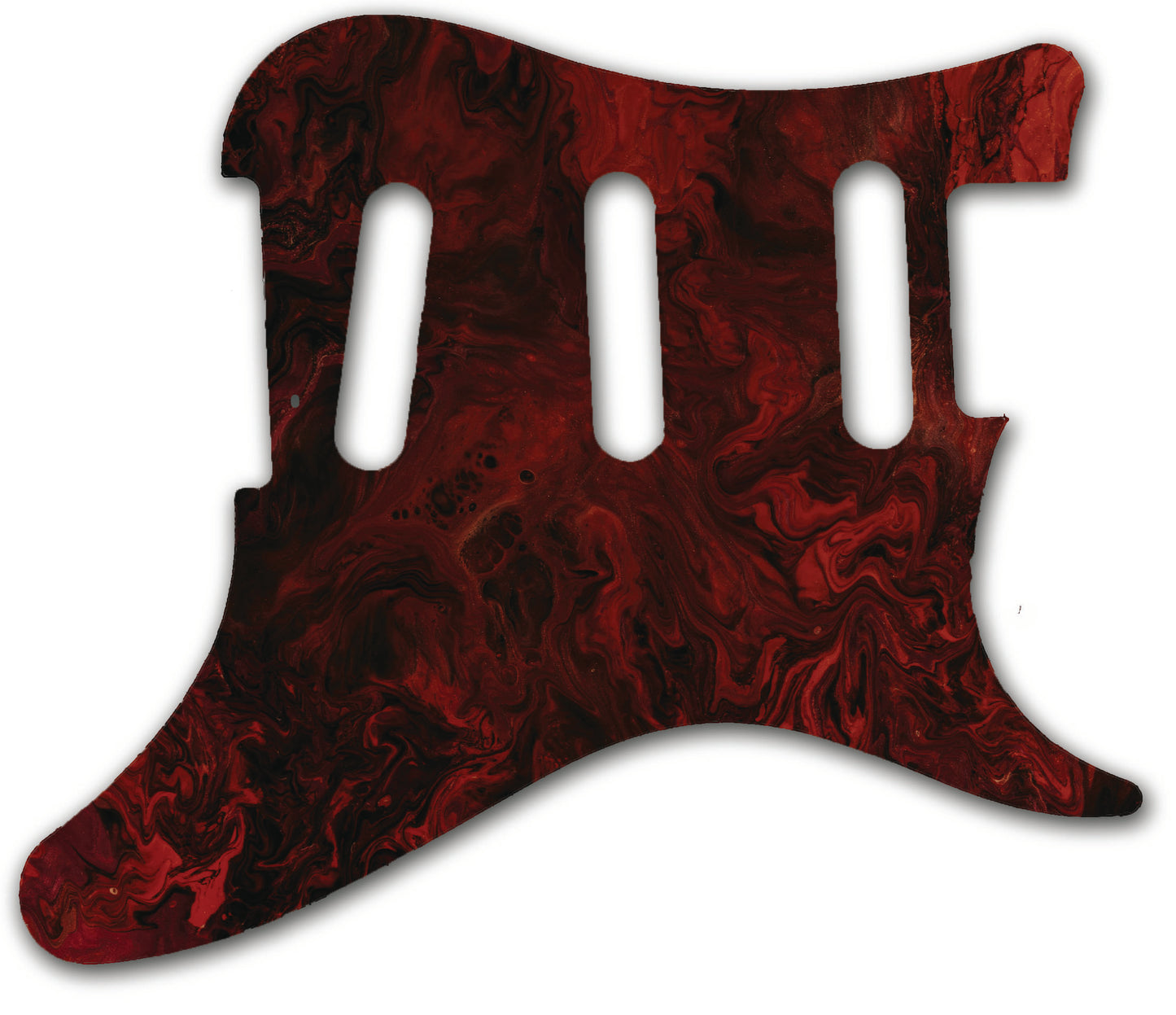 Hot Lava Pickguard for PRS Silver Sky **PRINTING ONLY**