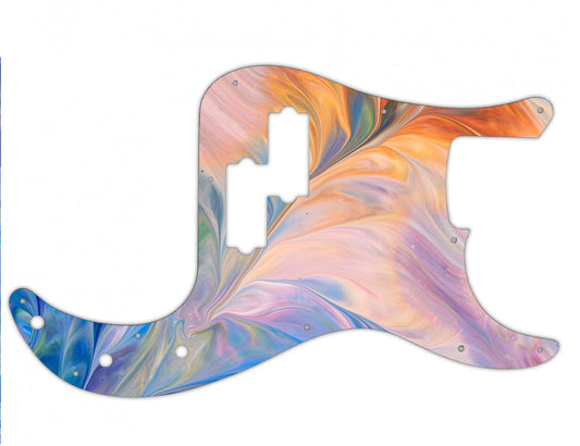 Pastel Inks Fender P Bass Custom Pickguard **PRINTING ONLY**