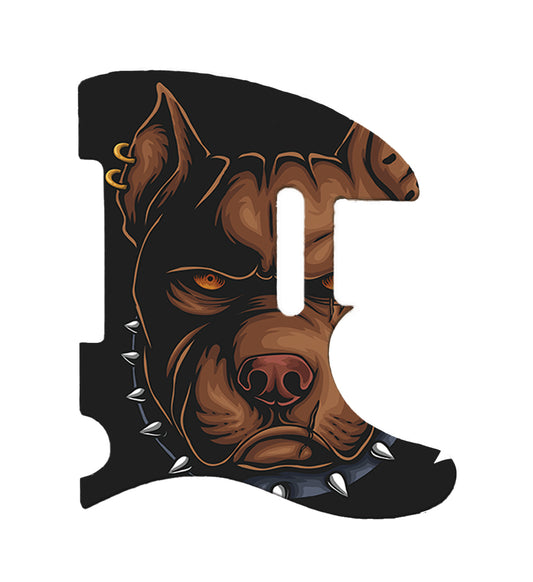 Bowser Badass Checkerboard Fender Telecaster Style Pickguard **PRINTING ONLY**