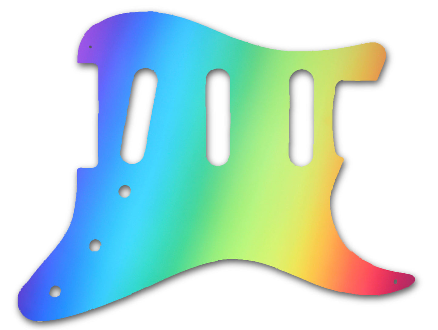 Rainbow Hue Pickguard for Fender Stratocaster **PRINTING ONLY**