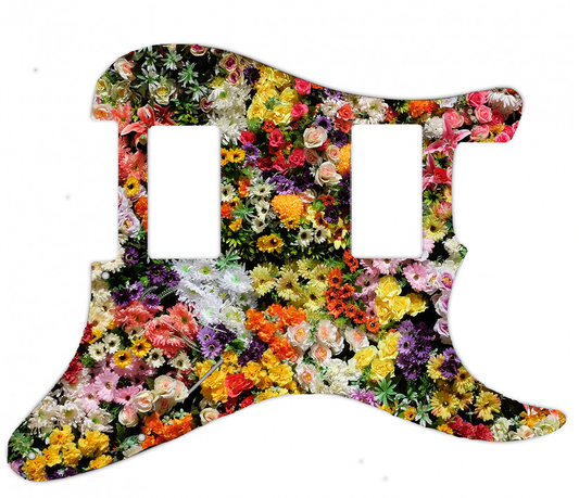 Flower Market Stall Pickguard for Fender Stratocaster **PRINTING ONLY**