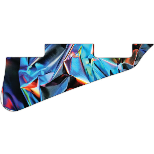 Rainbow Foil Les Paul Standard Guitar Pickguard **PRINTING ONLY**